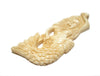 Mermaid Hand Carved Bone Pendant 2