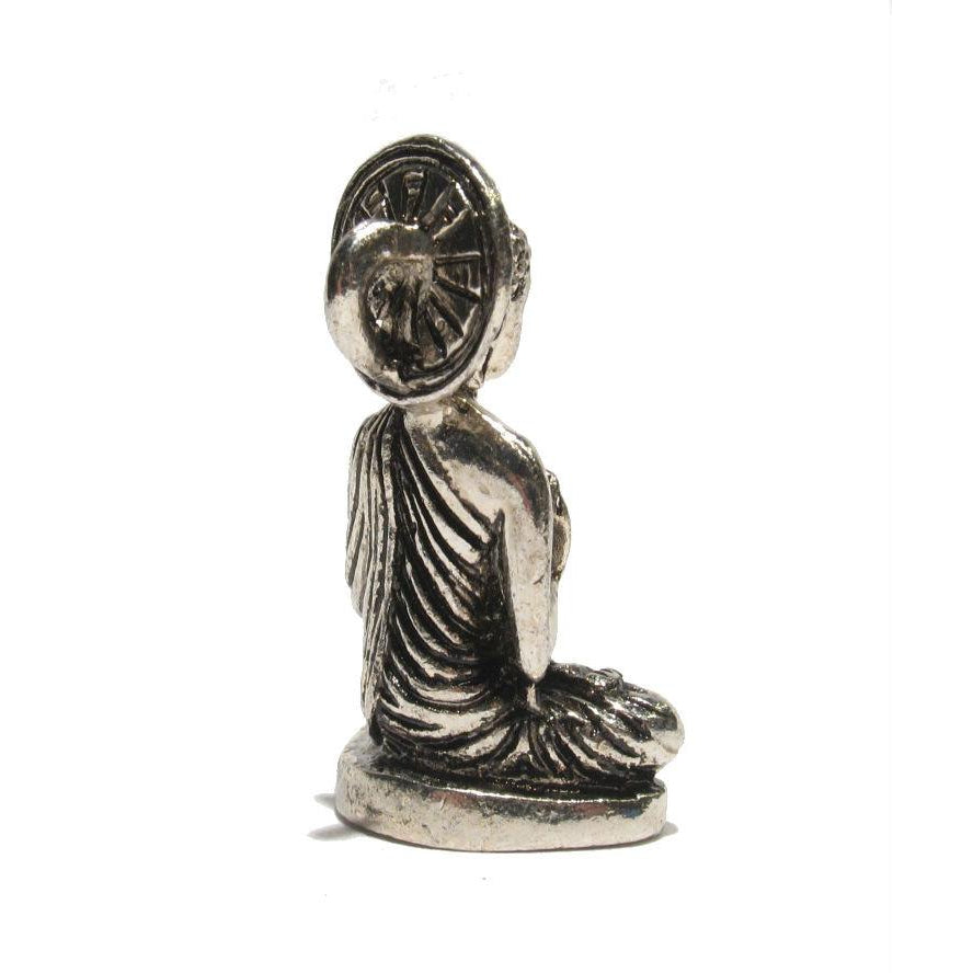 "German Silver" Buddha Defeating Evil Pendant