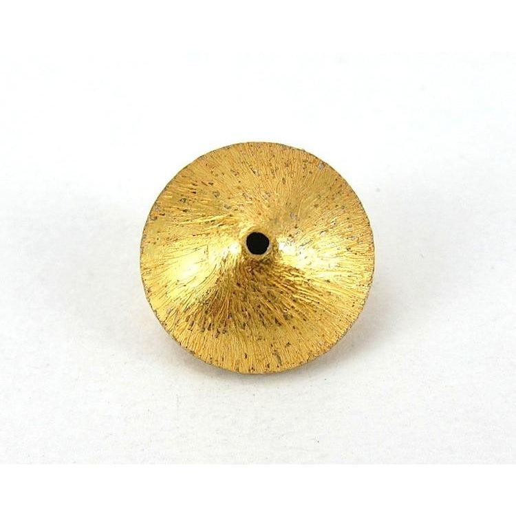22K Gold Plated Over Sterling Silver Bead #7