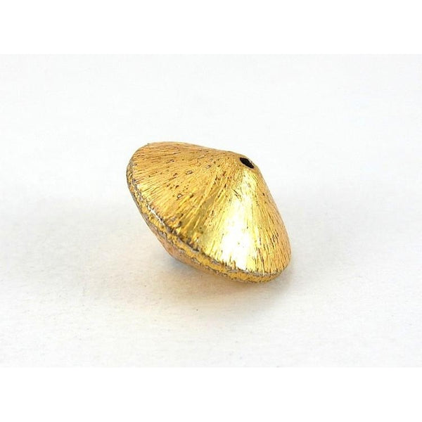 22K Gold Plated Over Sterling Silver Bead #7