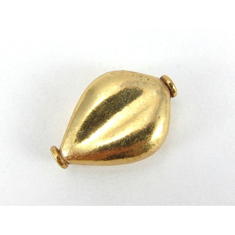22K Gold Plated Over Sterling Silver Bead #10
