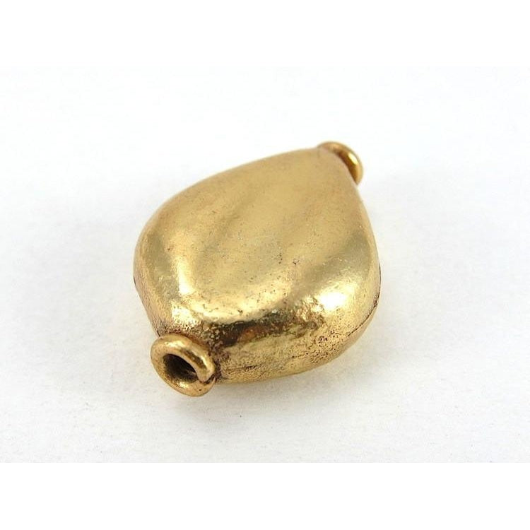 22K Gold Plated Over Sterling Silver Bead #10