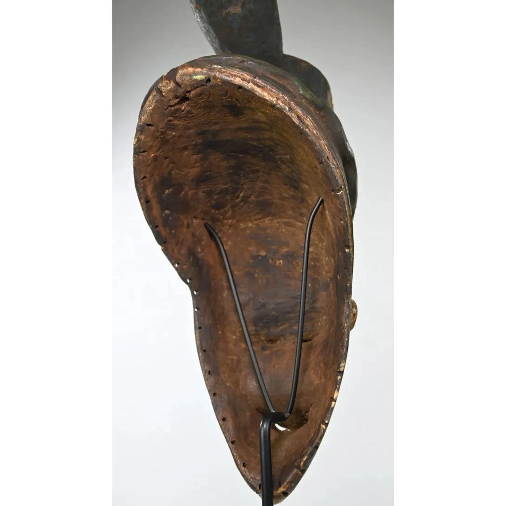 Igbo Maiden Mask with Bird Finial, Nigeria #699