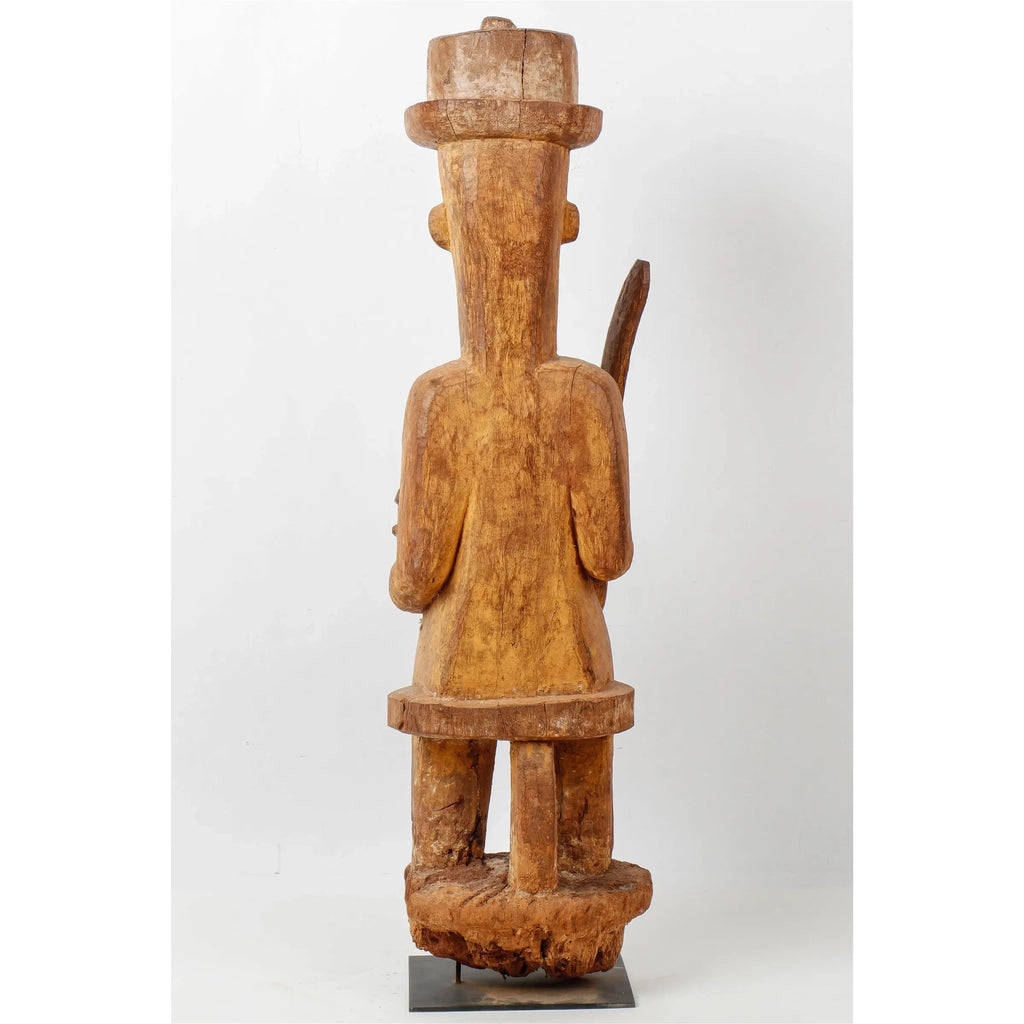 Igbo Magnificently Large Ikenga Warrior Figure, Nigeria #301