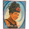 "Kiling Shine" Hand-Painted African Barber Shop Sign #624