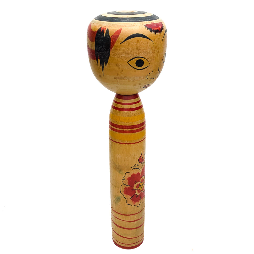 Vintage Wooden Kokeshi Doll, Japan #350