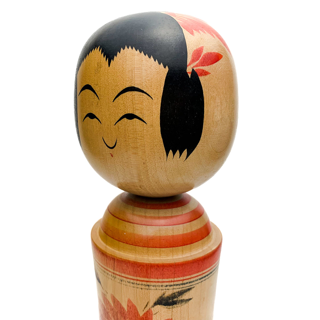 Vintage Wooden Kokeshi Doll, Japan #428