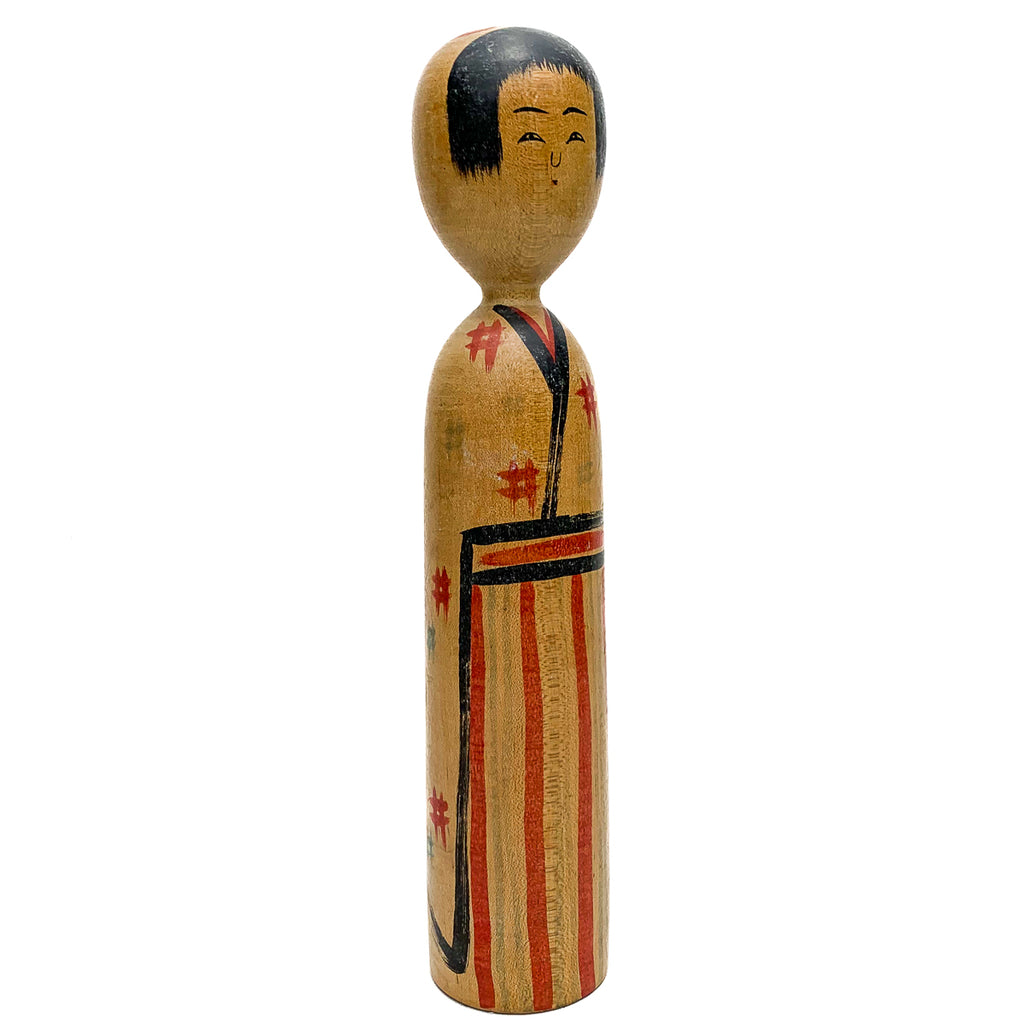 Vintage Wooden Kokeshi Doll, Japan #464