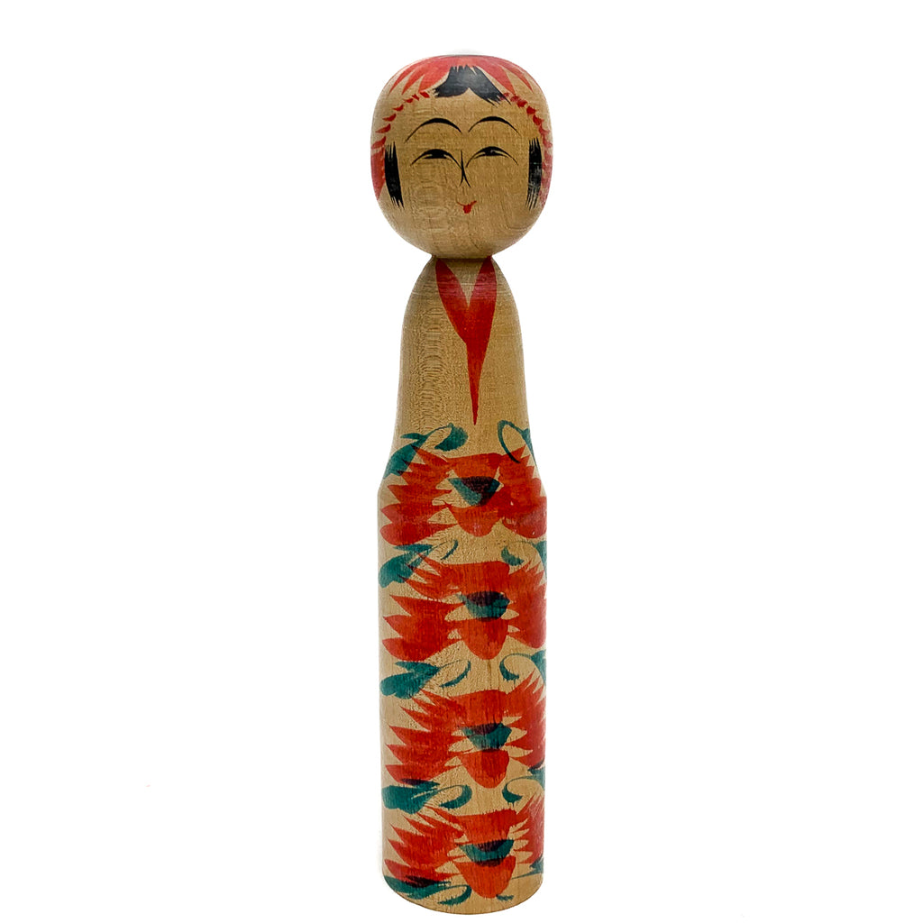 Vintage Wooden Kokeshi Doll, Japan #491
