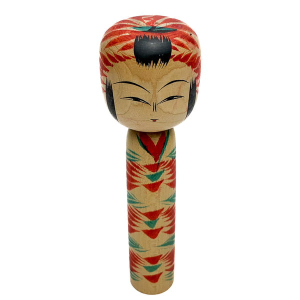 Vintage Wooden Kokeshi Doll, Japan #493