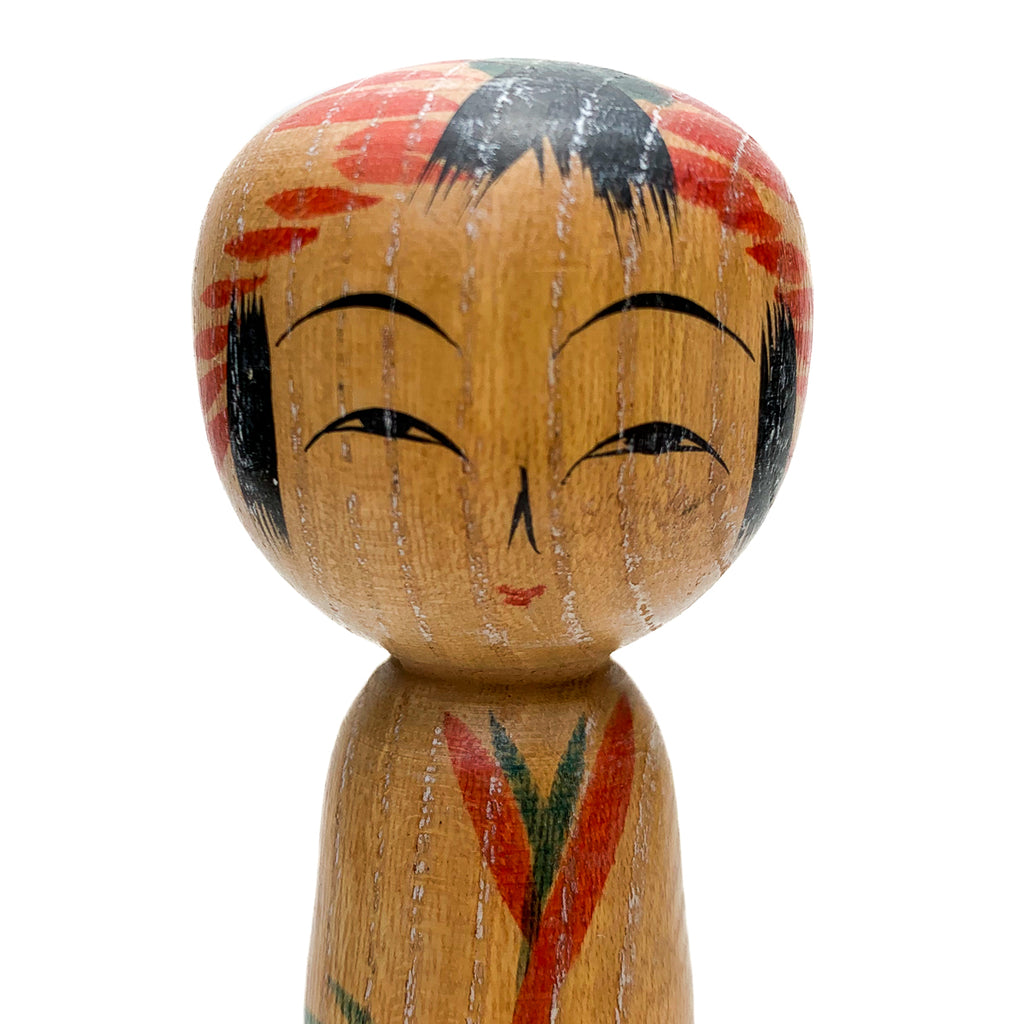 Vintage Wooden Kokeshi Doll, Japan #501