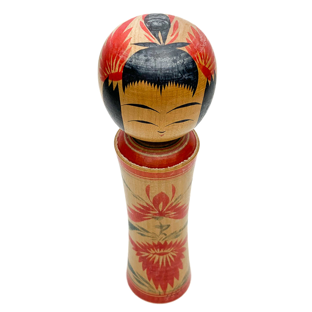 Vintage Wooden Kokeshi Doll, Japan #503