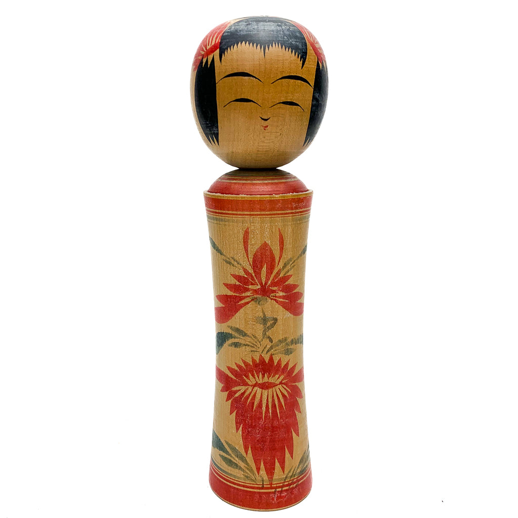 Vintage Wooden Kokeshi Doll, Japan #503