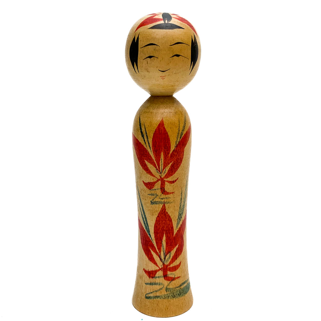 Vintage Wooden Kokeshi Doll, Japan #508