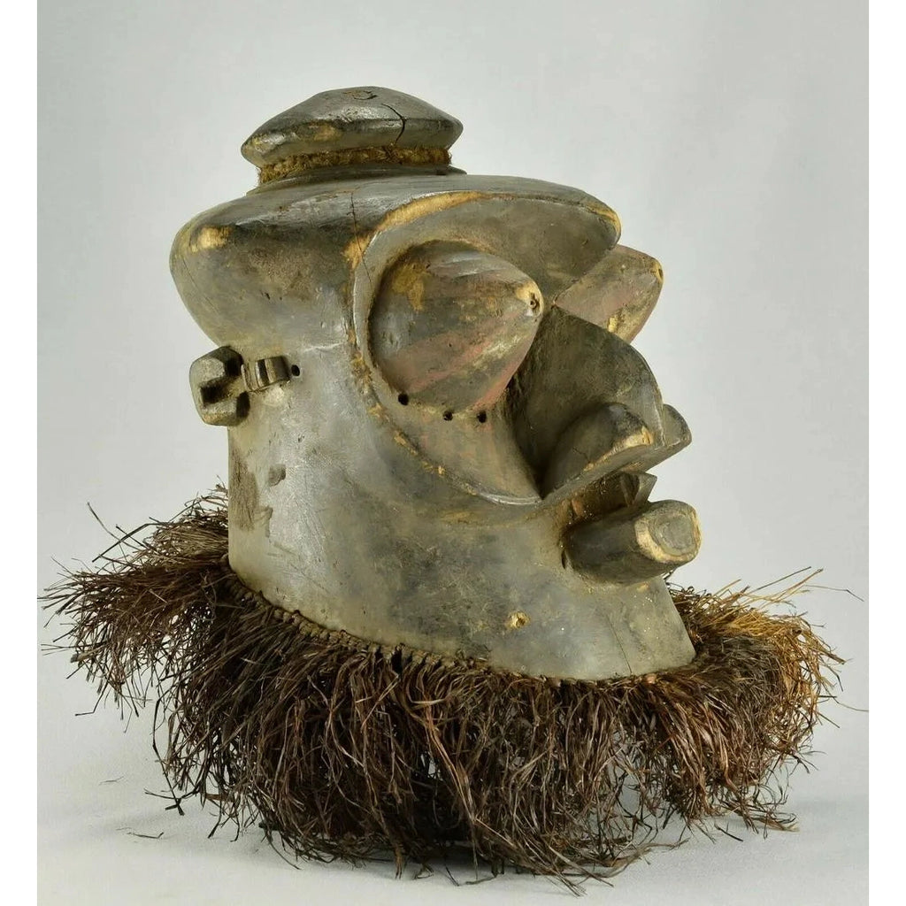 Large Kuba Helmet Mask, Congo