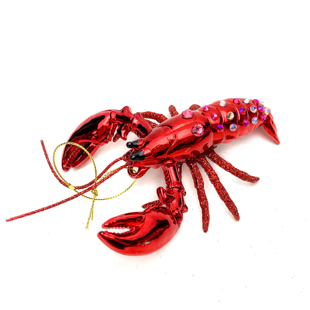 Lobster Glass Ornament