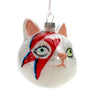 Meowie Bowie Cat Head Ornament