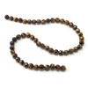 Tiger's Eye Faceted Rounds 8mm Strand