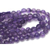Amethyst Faceted Rounds 4mm Strand