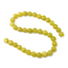 Jade Olive Faceted Rounds 12mm Strand