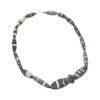 Natural Marble Dzi Style Bead Necklace, A