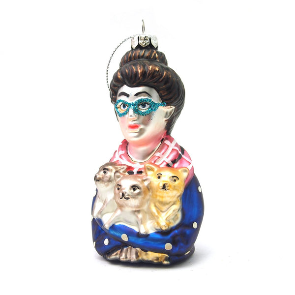 Cat Lady Ornament