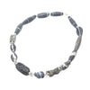 Natural Marble Dzi Style Bead Necklace, C