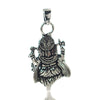 White Brass Pendant, Ganesha