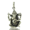 White Brass Pendant, Ganesha