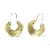 Gold Vermeil over Sterling Silver Fulani Inspired Hoop Earrings