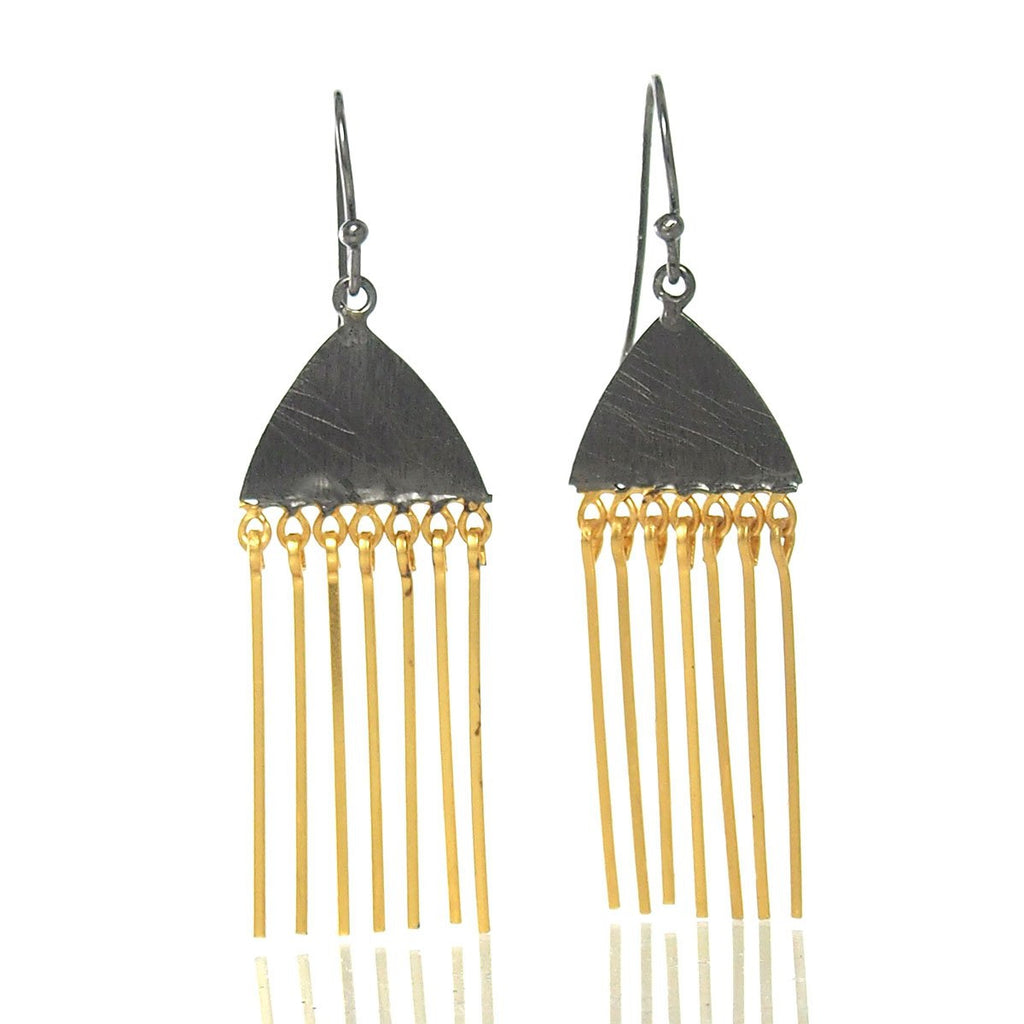 Gold Vermeil over Sterling Silver Chime Earrings