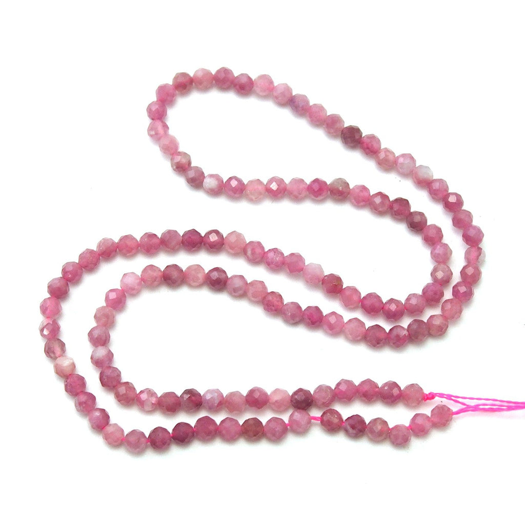 Pink Sapphire Faceted Rounds 3mm
