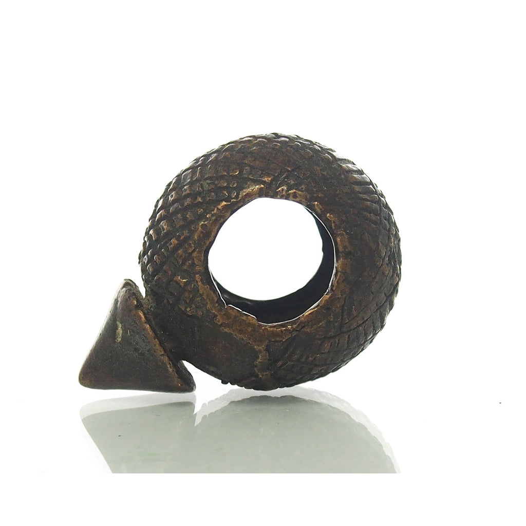 Tiv Bronze Currency Ring 19th Century Large and Important