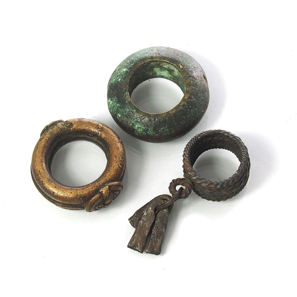 Ring Collection from Djenne, Dogon and Senufo People 18th to 19th Centuries