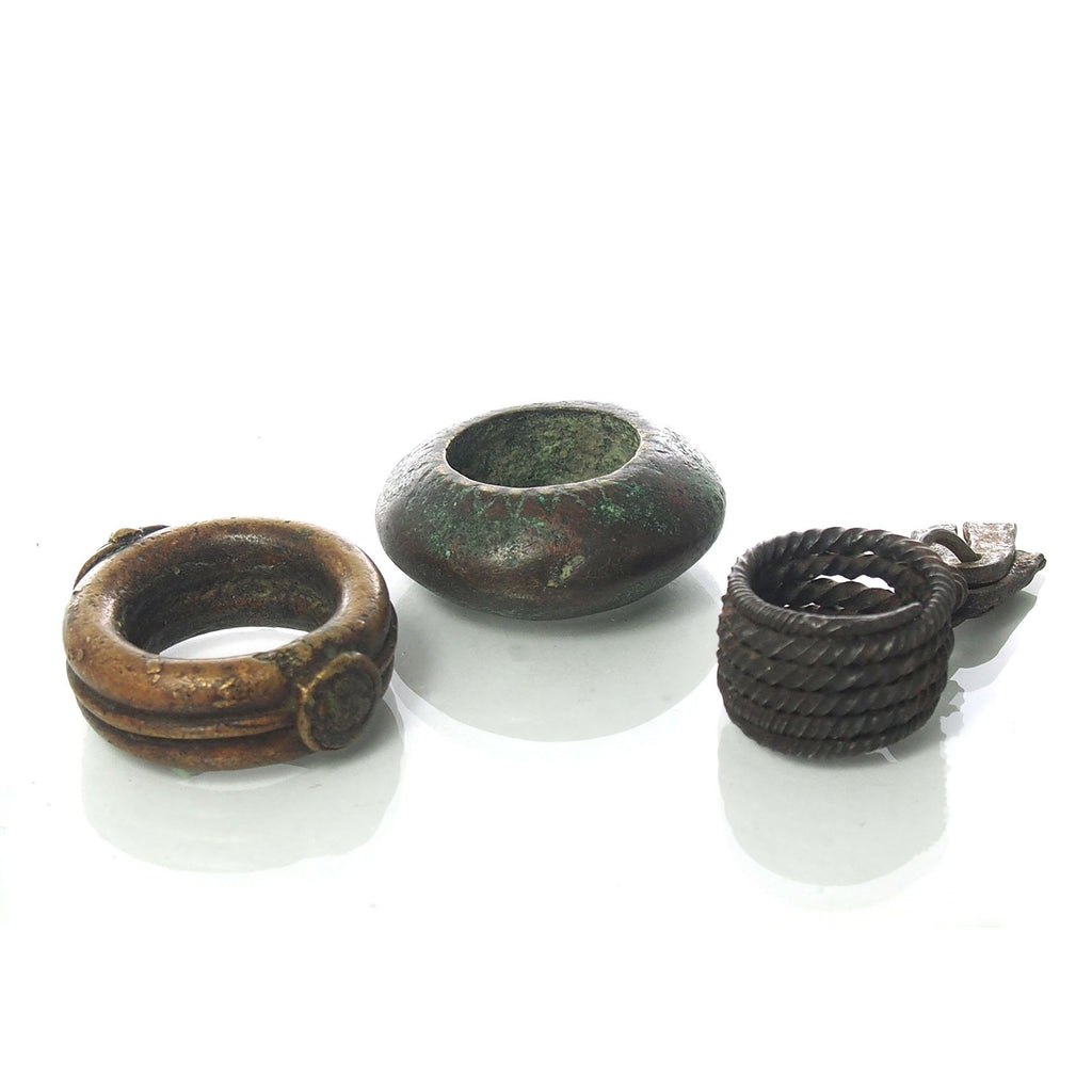 Ring Collection from Djenne, Dogon and Senufo People 18th to 19th Centuries