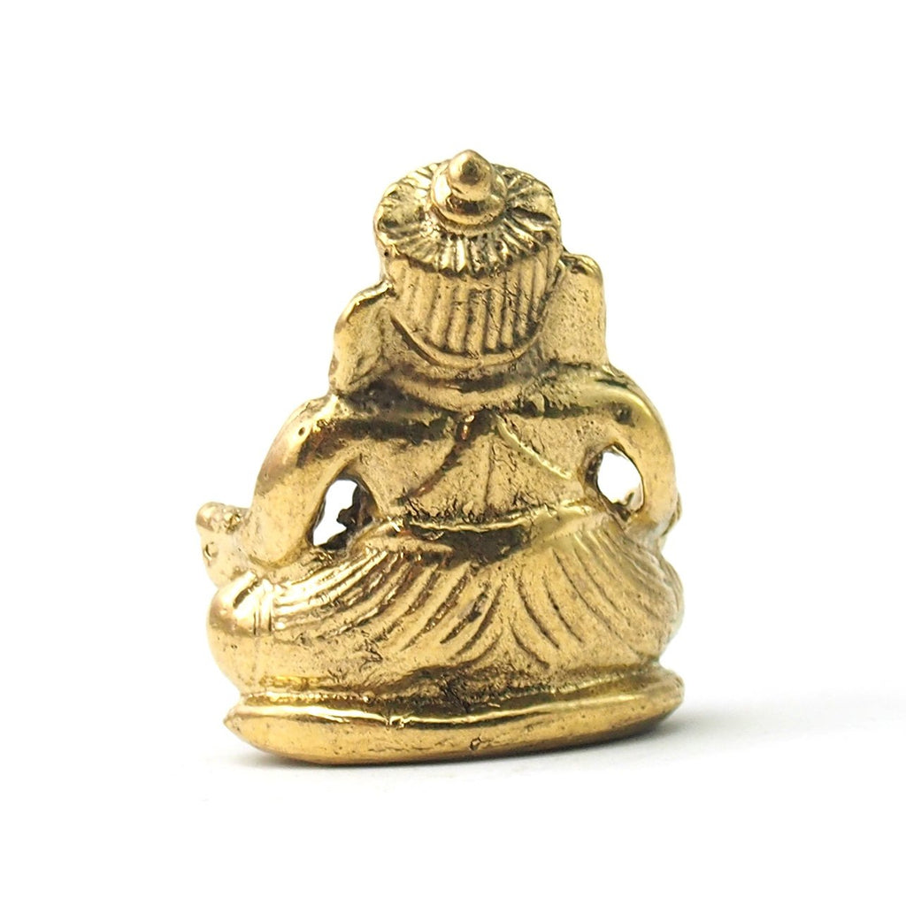 Ganesha Seated Brass Statue