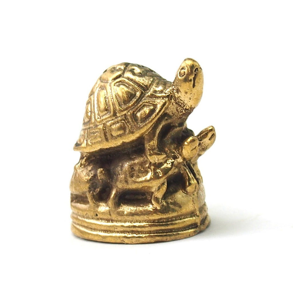 Turtle Brass Statue