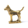 Brass Dog Statue