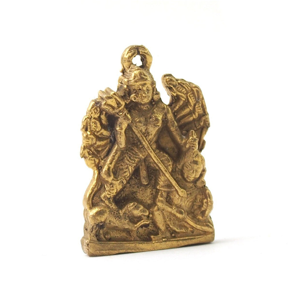 Brass Kali Pendant