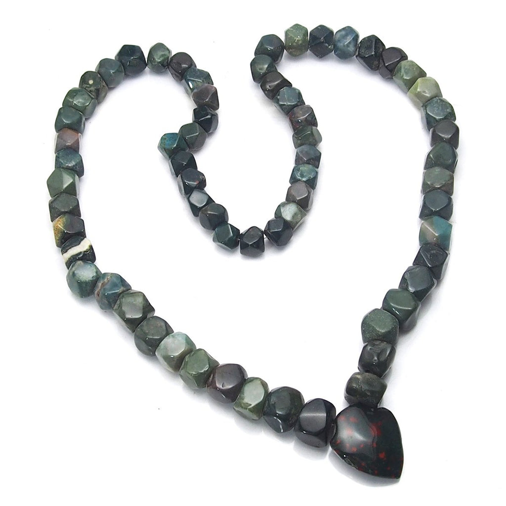 African Bloodstone Necklaces