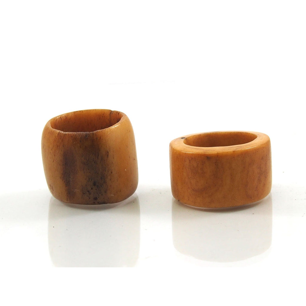 Tiv Cowbone Finger Rings from Nigeria