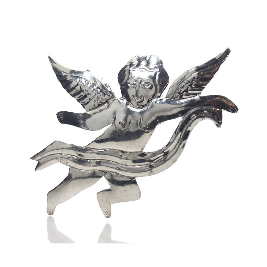 Handpainted Tin Ornament Angel, B