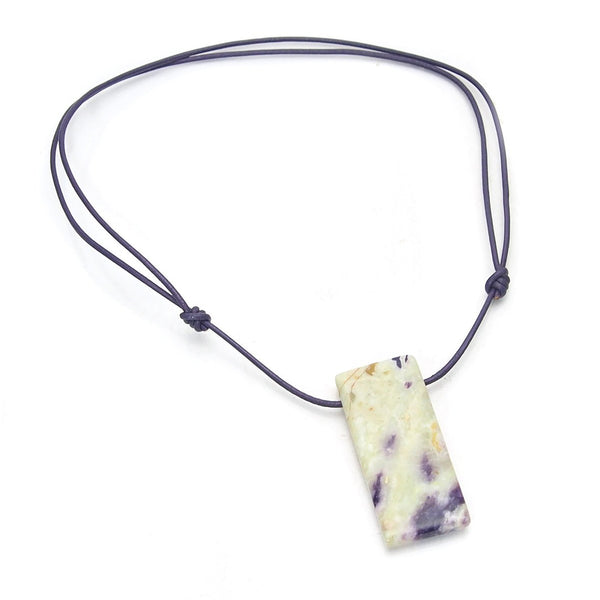 Lilac Fire Opal Pendant
