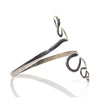 Sterling Silver Snake Arm Cuff, A