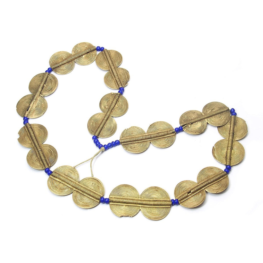 Baoule Heirloom Brass Lost Wax Cast Prestige Beads, B