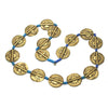 Baoule Heirloom Brass Lost Wax Cast Prestige Beads, D