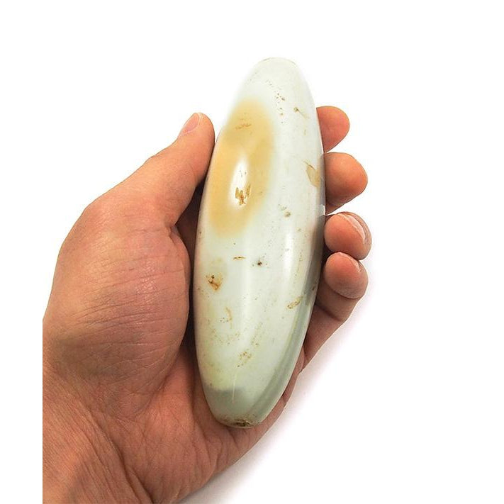 18th-19th Century White Banded Agate From Nigeria
