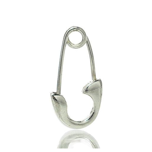 Sterling Silver Safety Pin Pendant