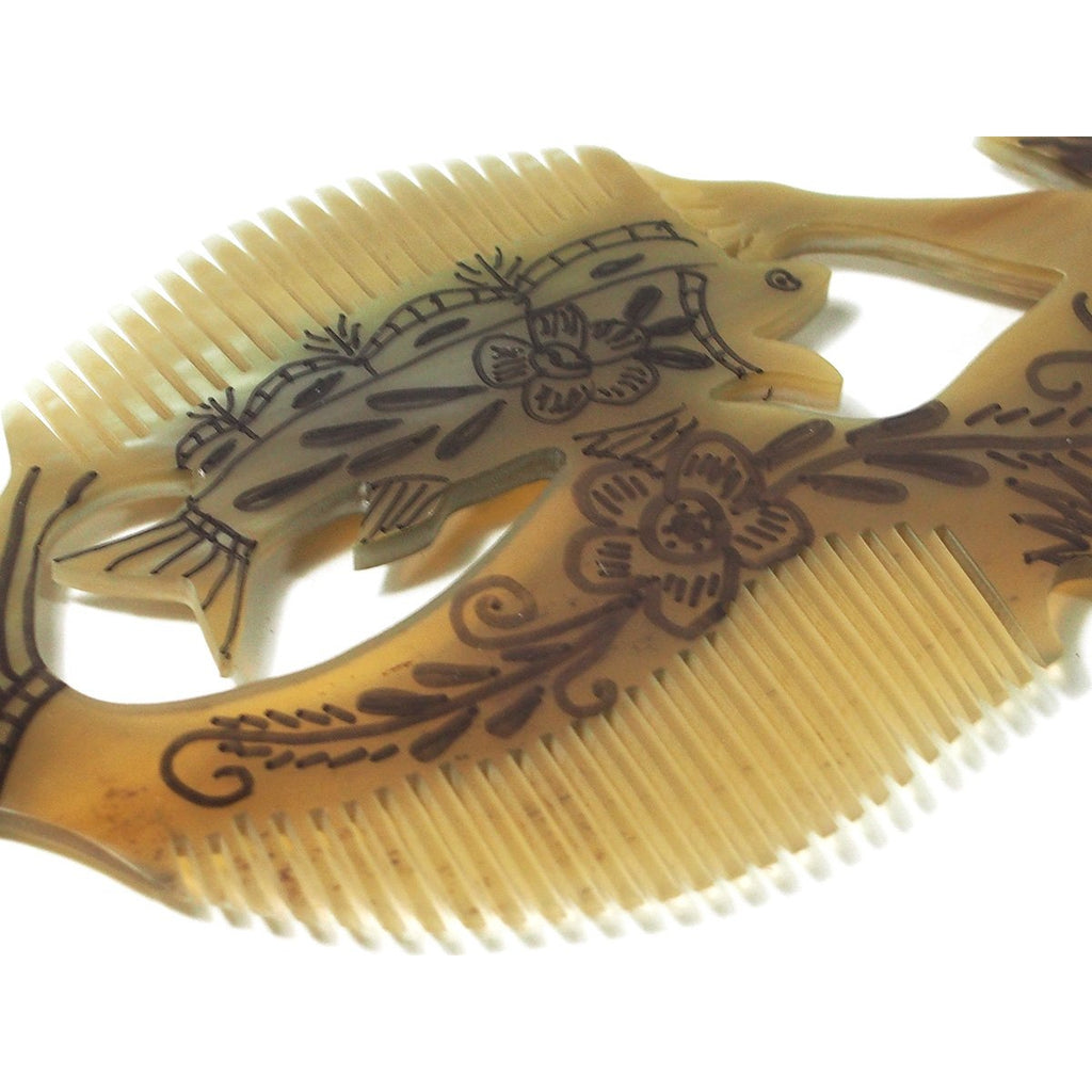 Mermaid Horn Comb, Large