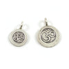 98% Pure Hill Tribe Silver Ohm Pendants 10mm and 13mm